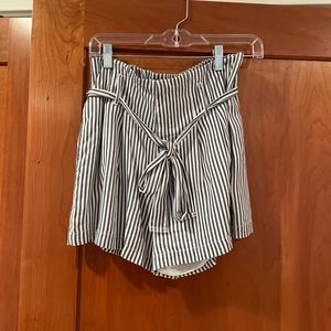 Pinstripe Abercrombie shorts